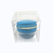 Customized clear plastic macaron boxes for 1, 2, 4, 6, 12 macarons